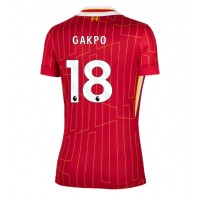 Liverpool Cody Gakpo #18 Kotipaita Naiset 2024-25 Lyhythihainen